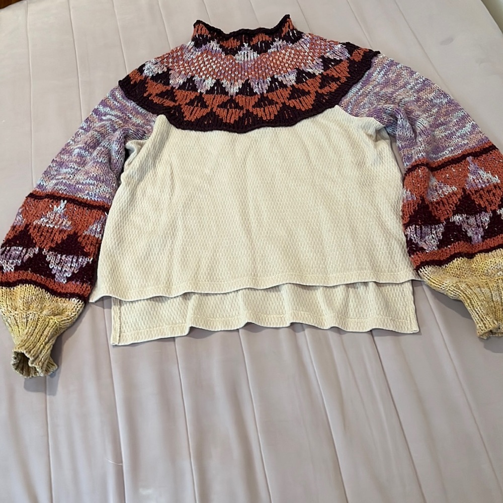 Free People gently worn sweater size M